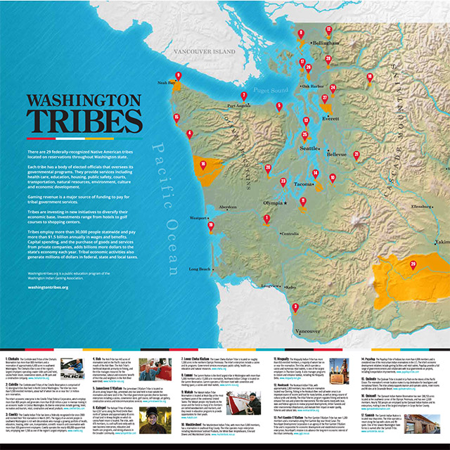 Map Of Washington State Indian Reservations - London Top Attractions Map