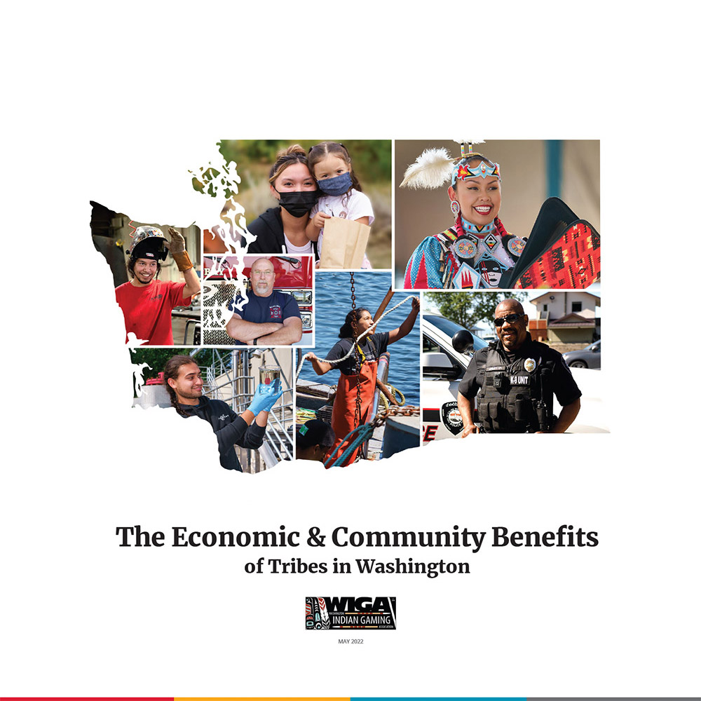 The Economic and Community Benefits of Tribes in Washington 2022 cover
